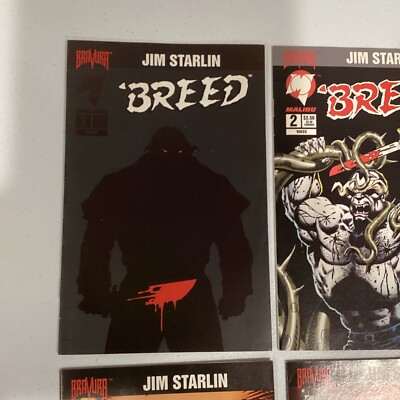 Breed 1-6 Complete Set Malibu Comics Jim Starlin 1994 (JS05)