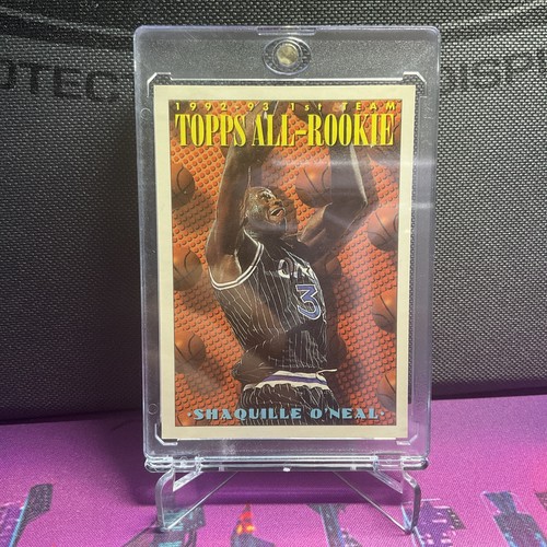 Shaquille O'Neal Topps All-Rookie Card SHAQ | eBay