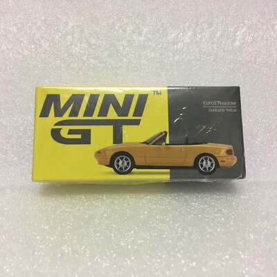 Mini GT 1/64 Eunos Roadster Sunburst Yellow #MGT00393-R