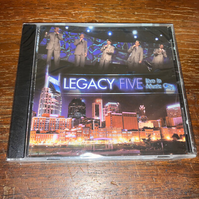 Live In Music City by Legacy Five (CD, 2006, Daywind Records) - New Sealed