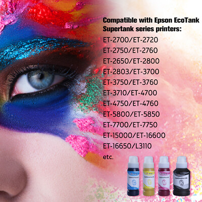 900ML A-SUB Sublimation Ink Fit for Ecotank ET 2400 2760 2720 2803 2850 2800
