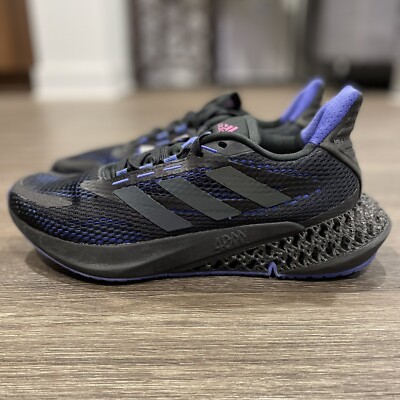 adidas 4DFWD Kick Black Ink Blue Grey Sz 9.5