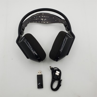 Logitech G733 Lightspeed Wireless Gaming Headset with Suspension Headband, Black