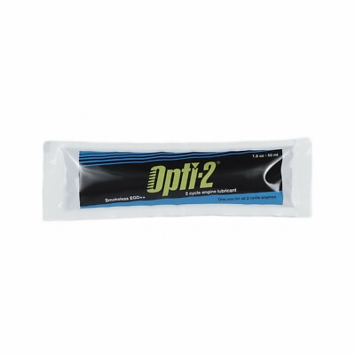 Opti-2 20096 1 Gallon Mix Pouches 2-Cycle Engine Lubricant 48CT. ***FREE SHIP***