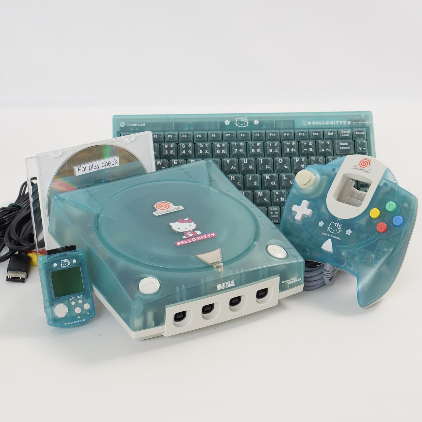 ハローキティ ドリームキャスト Kitty Hello | Sega Blue Dreamcast