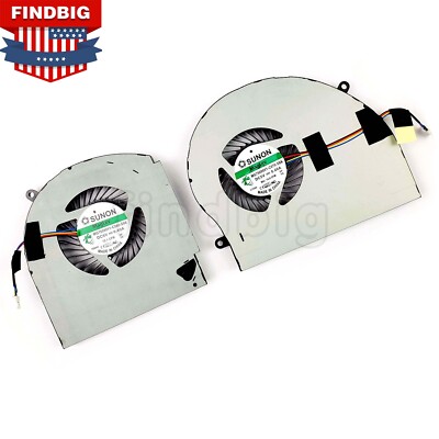 NEW CPU+GPU Cooling Fan for Dell Alienware 17 R4, 17 R5 P31E ALW17C Laptop