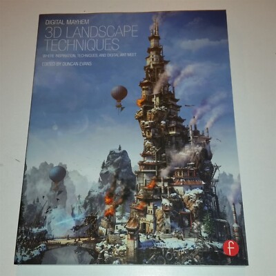 DIGITAL MAYHEM 3D LANDSCAPE TECHNIQUES EVANS FOCAL TPB (PAPERBACK) 9780240525983