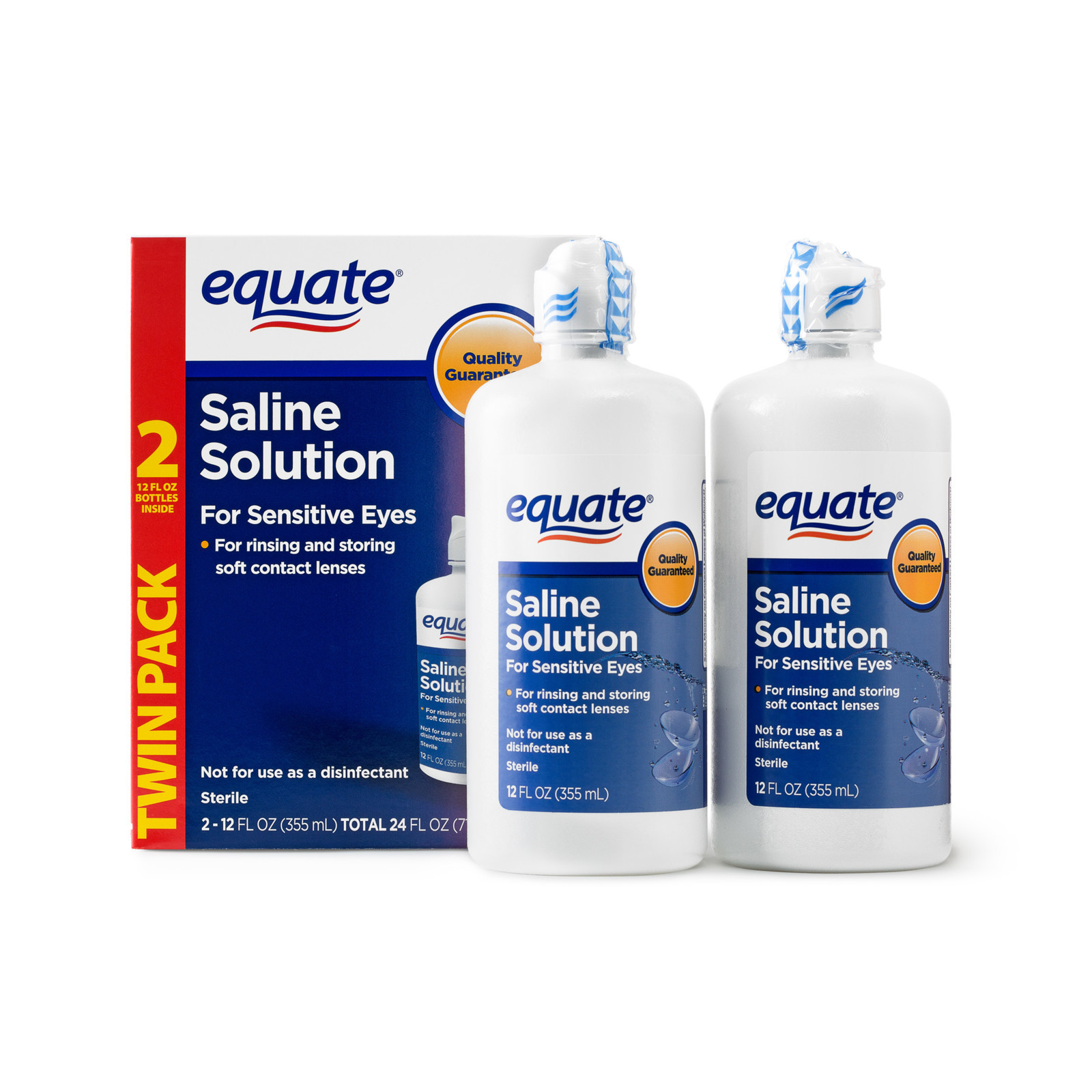 Sensitive Eyes Twin Equate Contact Lens Saline Solution