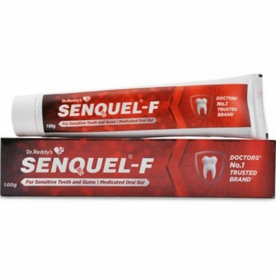PACK OF 5 X Dr. Reddy's Senquel F Toothpaste (100g) sensitivity, relieves pain