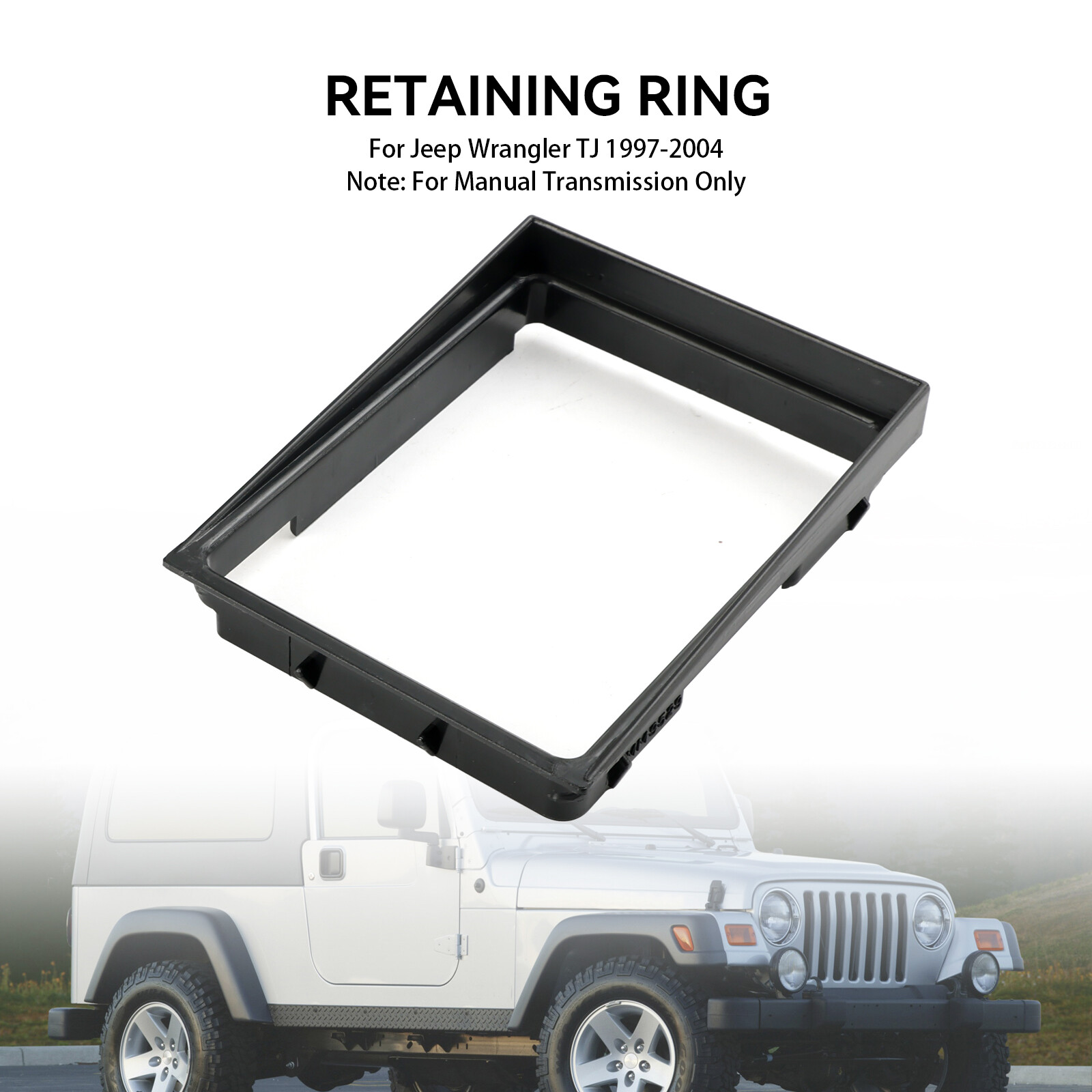 RT-100731ページ Transmission Shift Boot Bezel Manual Trans Fit Jeep Wrangler TJ