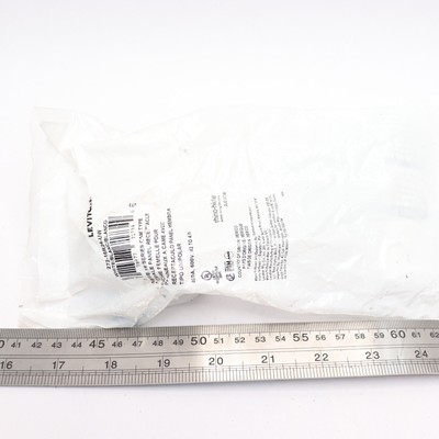 Leviton Cam-Type Series 16 Taper Nose Female Panel Receptable 90Â° 16R24-UW