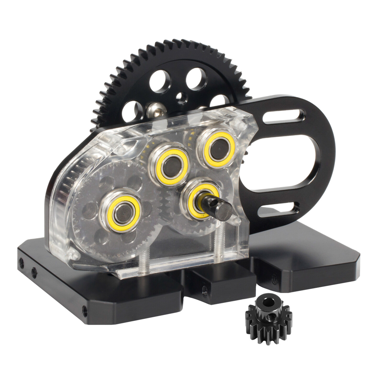 2 Low Transmission Gearbox Set For 1/10 RC Crawler SCX10 Pro SCX10 II Capra LCG