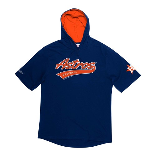 

Мужская толстовка с коротким рукавом Mitchell - Ness MLB Houston Astros, Синий