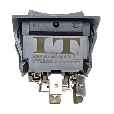 One (1) DC Motor Reverse Polarity Switch 12v Reversing - 30A Rocker Momentary