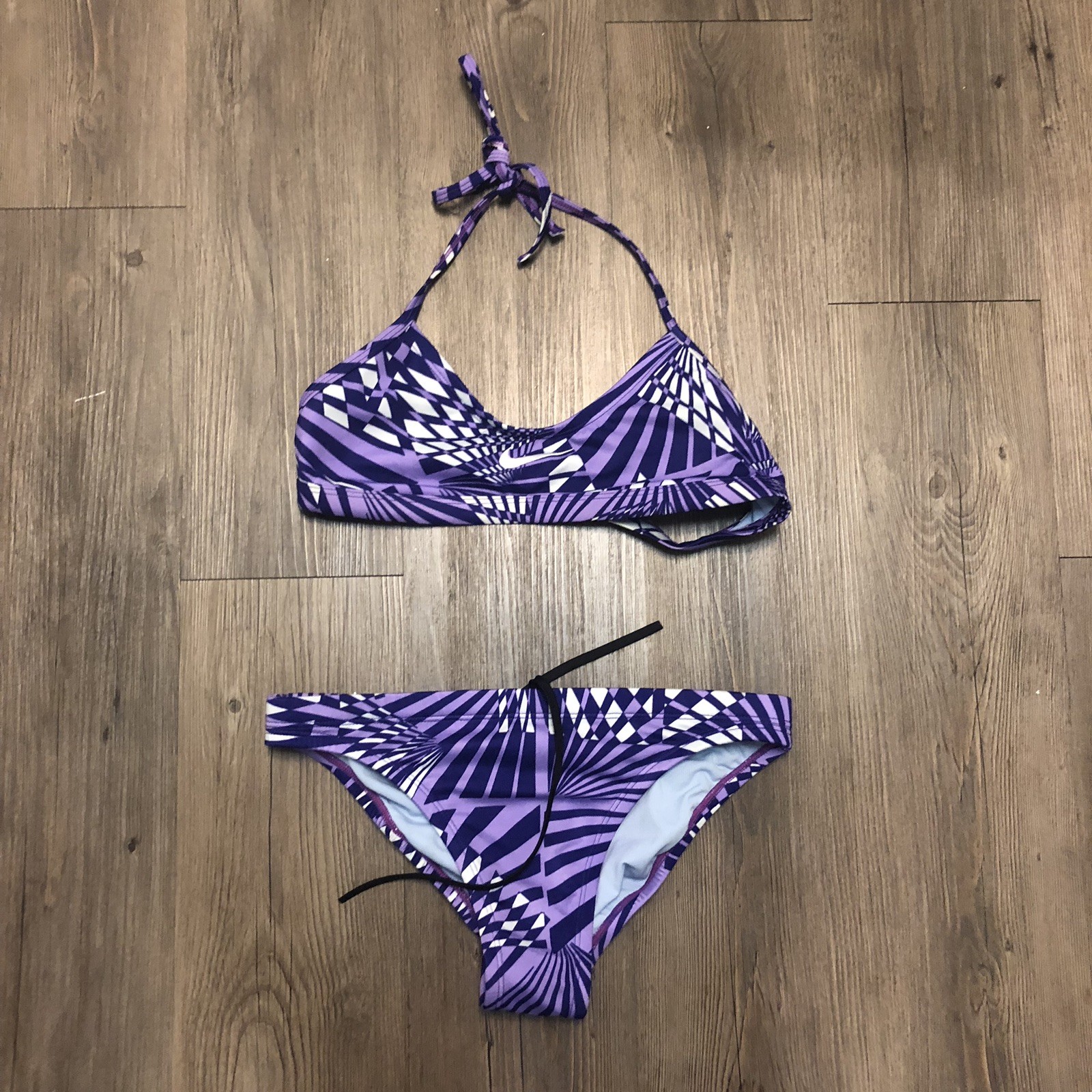 nike purple swimsuit