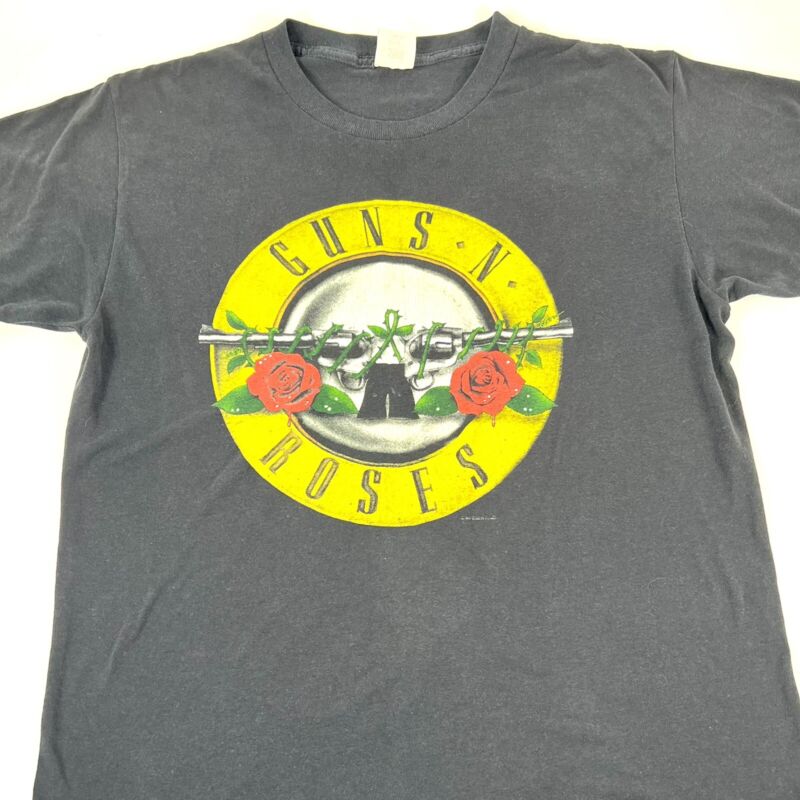 1987 Guns and Roses Was Here T-Shirt Authentic Original Concert Vintage XL