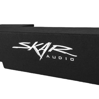 Fits 2019-UP Ram 1500 Crew Cab Dual 10" Down-Firing Subwoofer Box