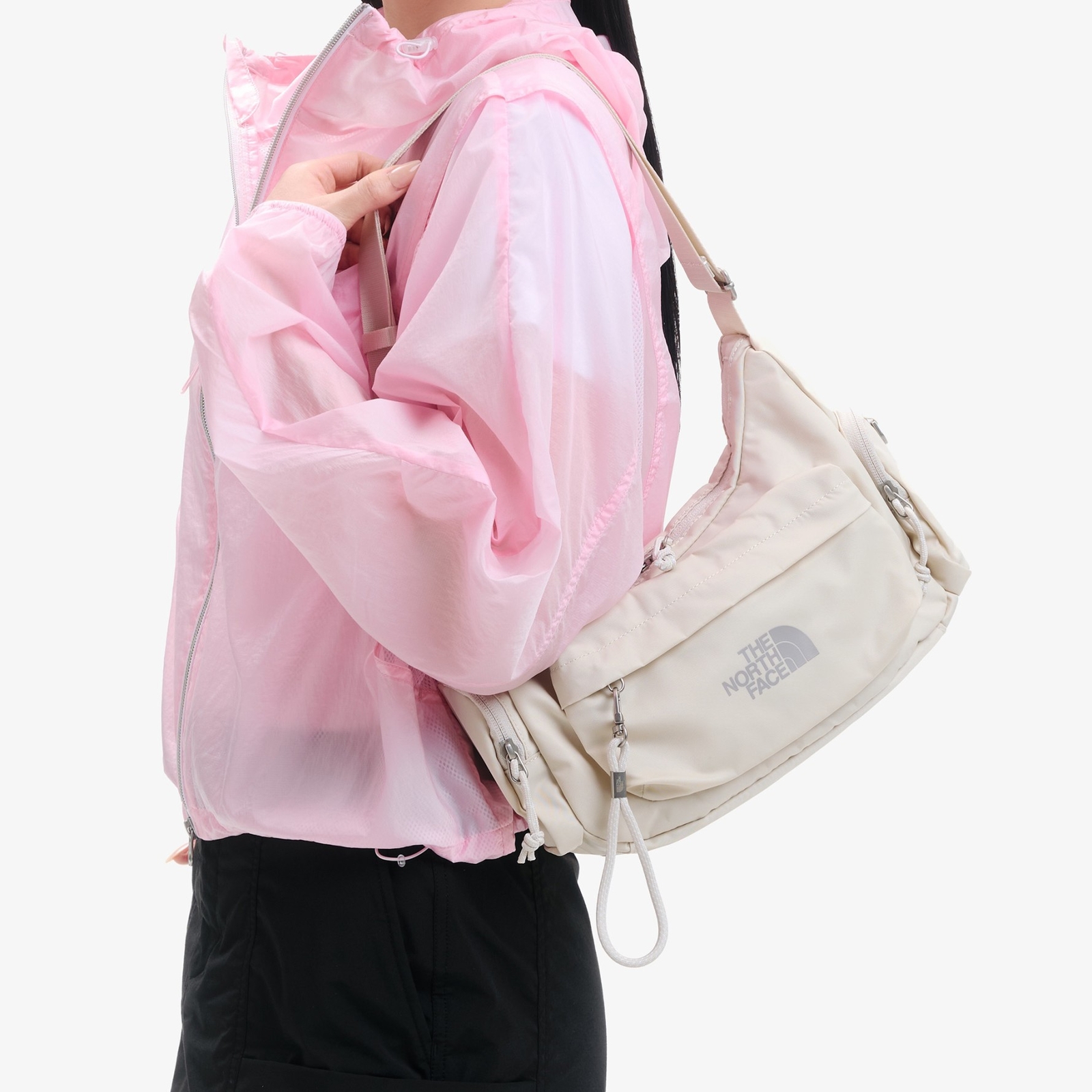 ■THE NORTH FACE■ White Label Bonnie Hobo Bag Mini PINK NN2 THE NORTH FACE ノースフェイス ショルダーバッグ BONNEY HOBO