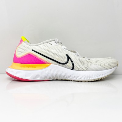 

Nike Womens Renew Run CK6360-005 Белые кроссовки для бега, размер 8, Белый, Renew Run