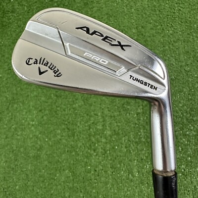 READ Callaway Apex Pro 21 6 Iron Project X Rifle 6.0 Stiff Flex Steel RH 37.5 