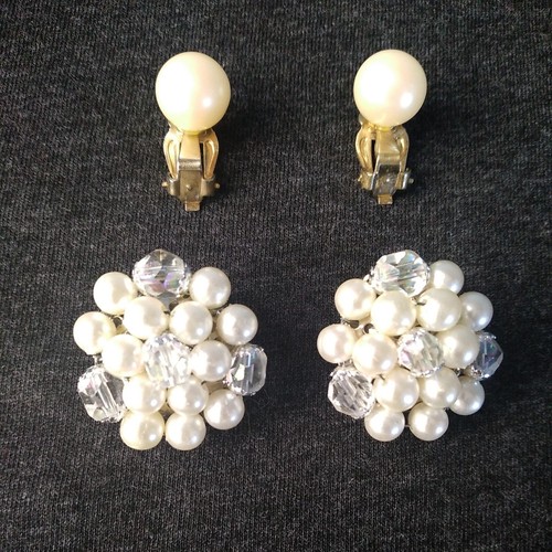 VINTAGE HOLLYWOOD☆VH Classic Pearl Earrings☆送料関税込 VINTAGE HOLLYWOOD】VH Classic Pearl Earrings☆送料・関税込