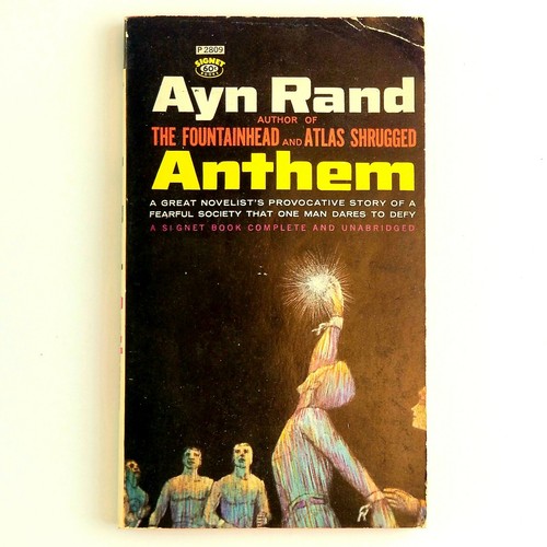 Y*L様 ANTHEM　冊子フライヤー(非売品) Ayn Rand Anthem Vintage Paperback Classic 1946 Signet Books