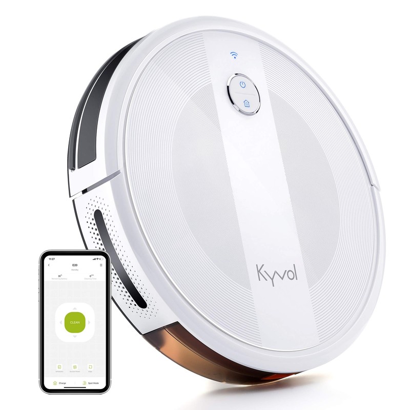 Kyvol Robot Vacuum Cleaner Wi-Fi Self-cleaning Smart APP Voice Control