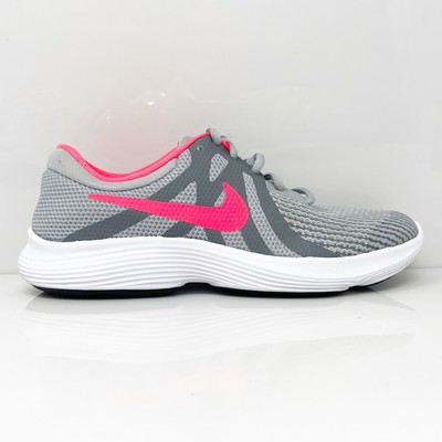 

Nike Girls Revolution 4 943306-003 Серые кроссовки для бега Размер 5,5 лет, Серый, Revolution 4