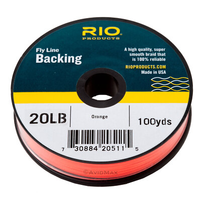 RIO Dacron Fly Line Backing 20lb, 30lb, 100, 200, 300 yd spools FREE SHIPPING