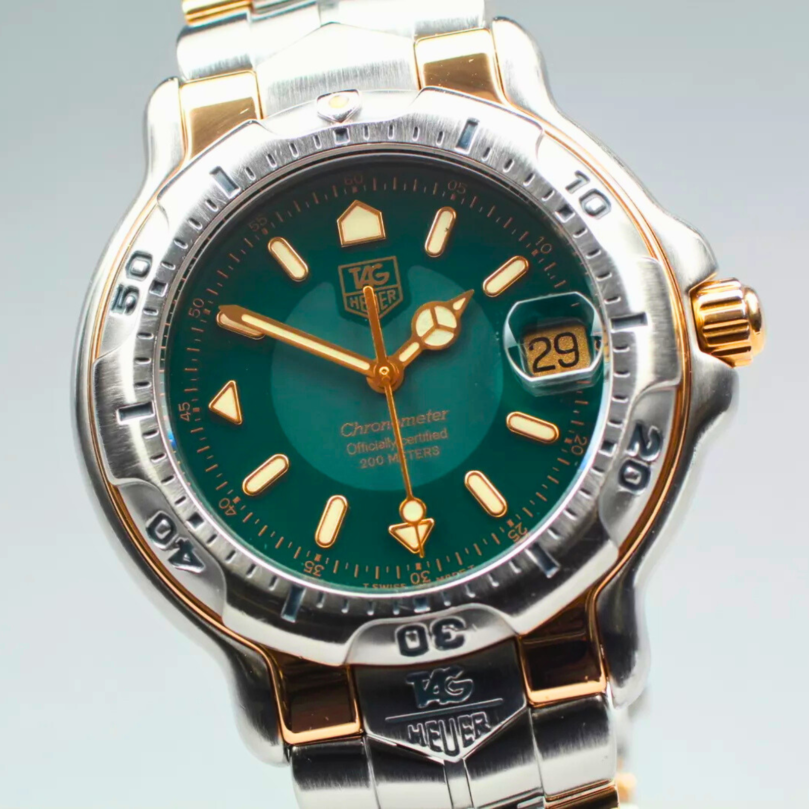 Vintage Exc+5 TAG Heuer 6000 WH5153-K1 Men's Automatic Watch Vintage Exc+5 TAG Heuer 6000 WH5153-K1 Men's Automatic Watch