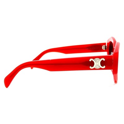 Pre-owned Celine New,  Sunglasses Cl40238u 66a Authentic In Red