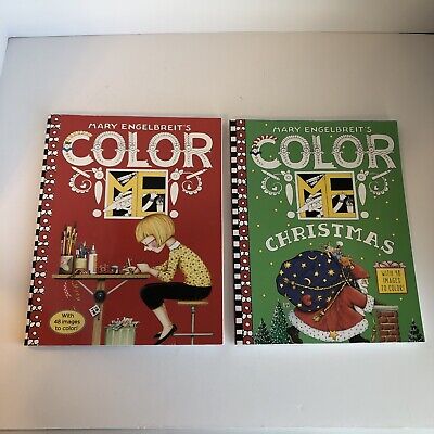 Mary Engelbreit's Color ME & Color ME Christmas Coloring Books