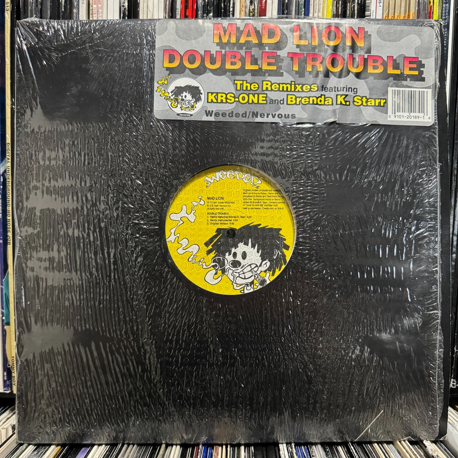 MAD LION + KRS-ONE - DOUBLE TROUBLE (+REMIXES) (12