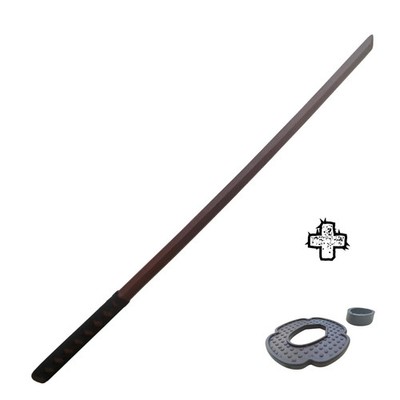 Bokken legno con Tsuka Suburito Bokuto allenamento Aikido, Iaido, Kobudo, Kendo