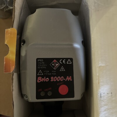 BRIO 2000-M ELECTRONIC PRESSCONTROL AUTOCLAVE PRESSURE REGULATOR HYDROSTATE 