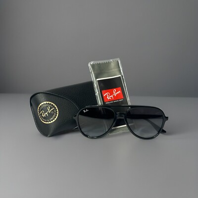 Ray-Ban Sunglasses RB4376  601/8G Black grey Man Woman Unisex Aviator Style NEW