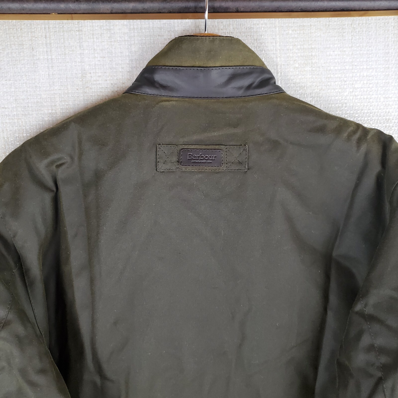 Pre-owned Barbour $430  Size 2xl Mens Oban Waxed Cotton Field Jacket Oilskin Green Xxl