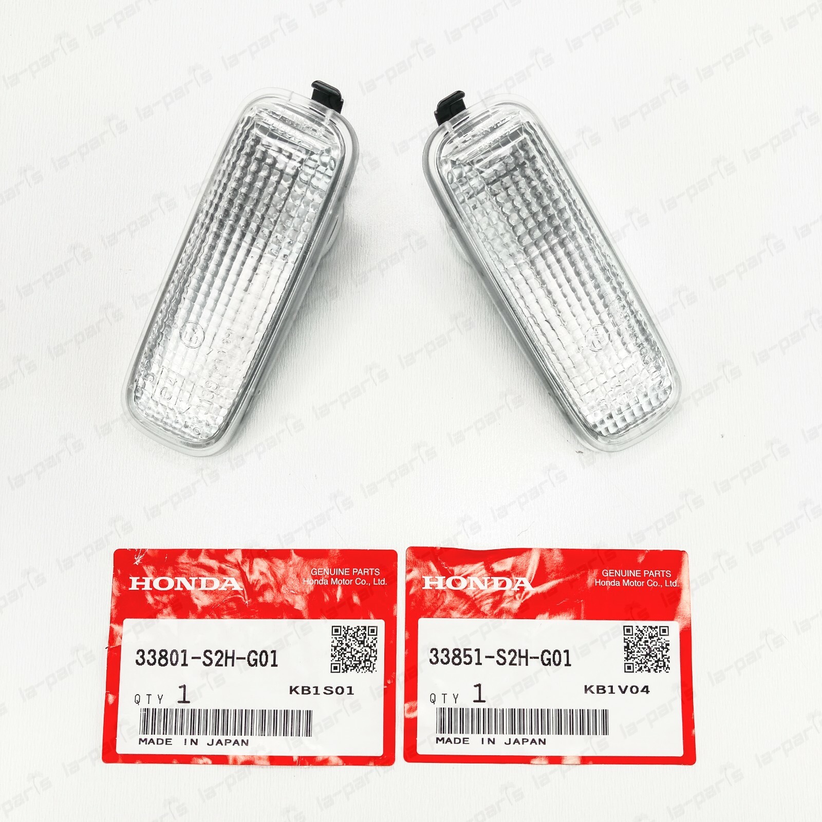 JDM GENUINE HONDA CIVIC EK9 TYPE-R SIDE MARKER CLEAR SET OF 2 LEFT + RIGHT