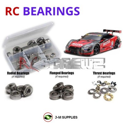 RCScrewZ Metal Shielded Bearings tam252b for Tamiya GT-R TT-02 (58625) | SET