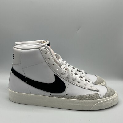 Nike Mens Blazer Mid 77 Vtg White Black BQ6806-100 Sneakers Size 11 Old School