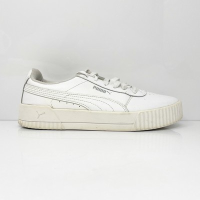 

Puma Womens Carina 370325 02 Белая повседневная обувь Кроссовки Размер 8, Белый, Carina