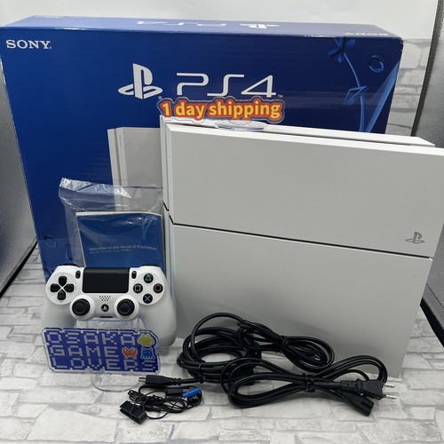 PlayStation4 - SONY PS4 プレイステーション4 CUH-1200A 500G ホワイト Sony PlayStation 4 CUH-1200A Glacier White PS4 Game Console
