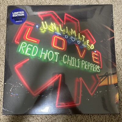 Red Hot Chili Peppers Unlimited Love Exclusive Vinyl Cobalt NEW SEALED