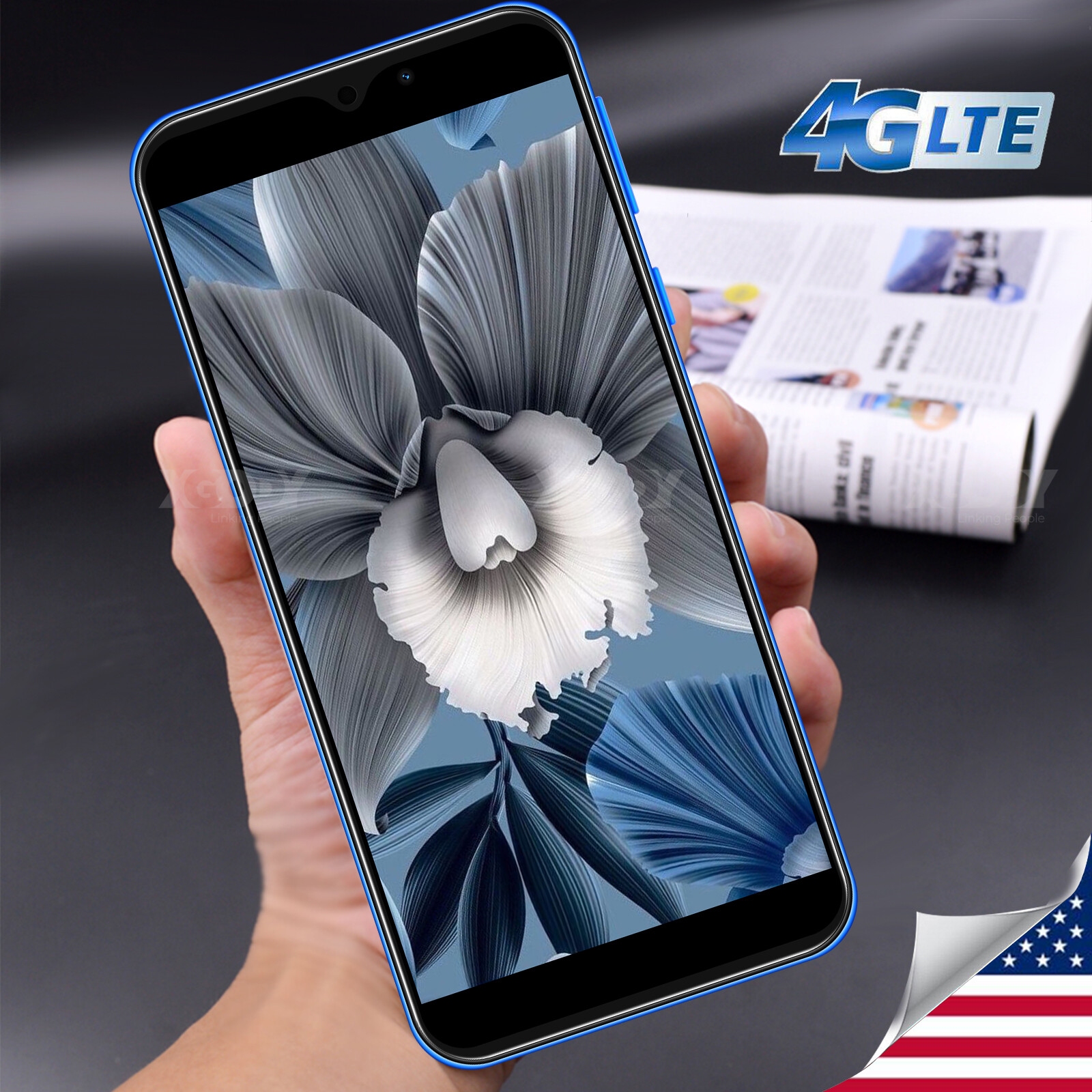 2023 New Unlocked Cell Phone Cheap Android Smartphone 4G Dual SIM T-mobile Phone