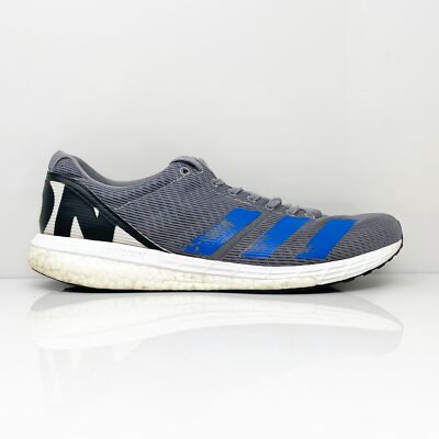 

Adidas Mens Adizero Boston 8 EH3565 Серые кроссовки Кроссовки Размер 10, Серый, Adizero Boston 8