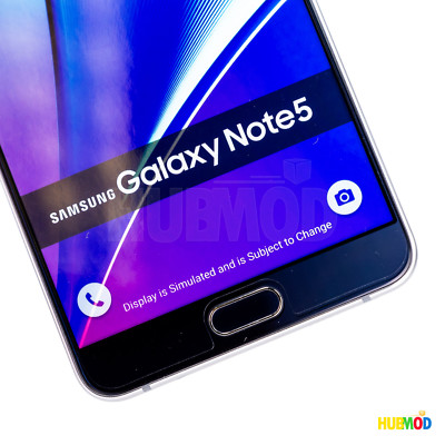 Black Samsung Galaxy NOTE 5 1:1 Dummy Phone Display Prop Model NON-FUNCTIONAL