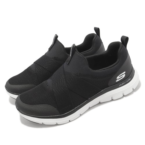 Женские повседневные кроссовки Skechers Flex Appeal 4.0-Sweet Glee, черные, белые, 149578W-BKW