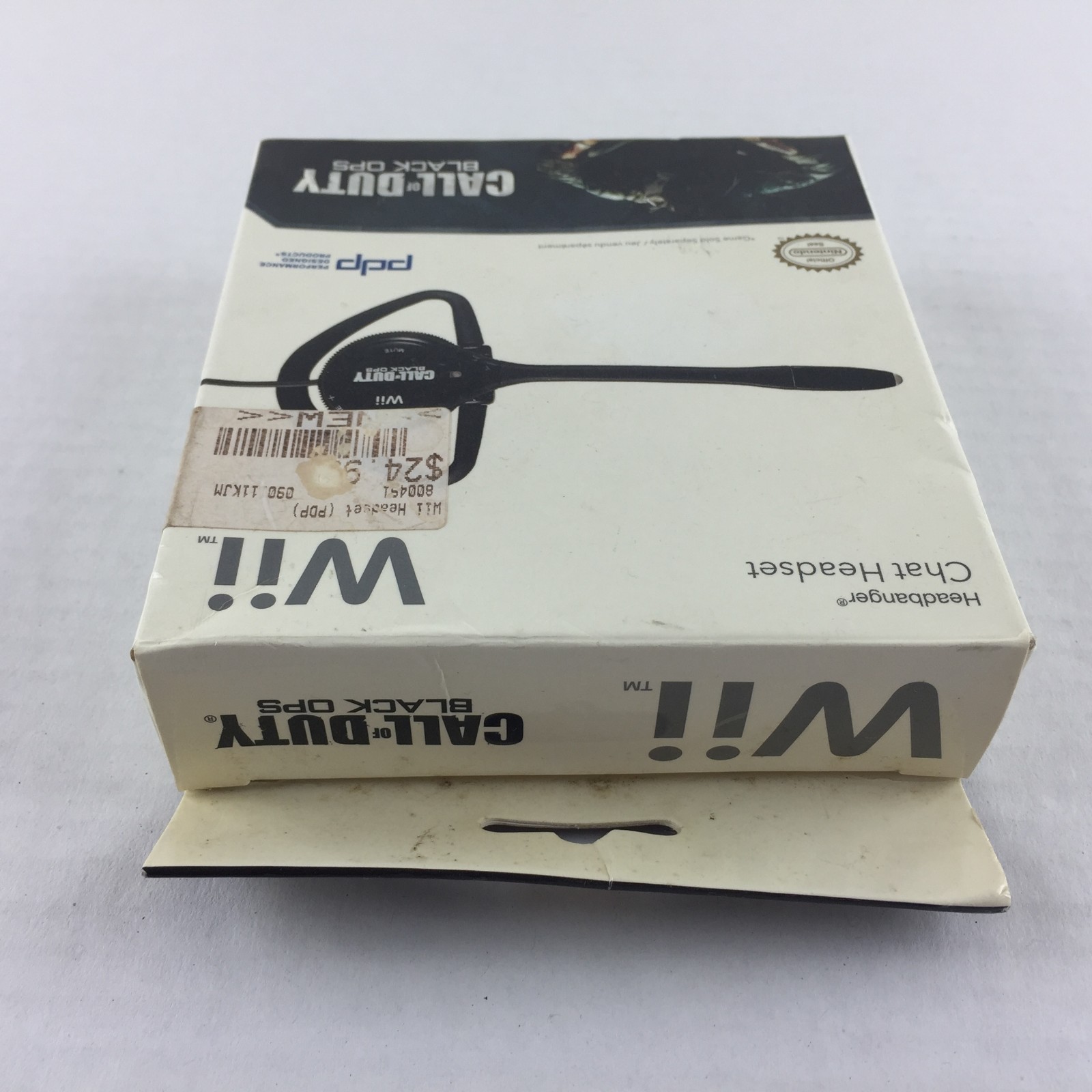 NIntendo Wii Call of Duty Black Ops Chat Headset COMPLETE IN BOX