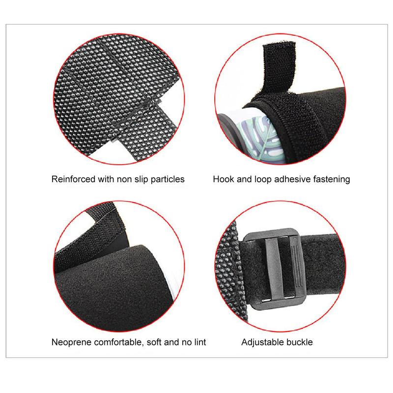 Bike Bluetooth Speaker Mount Portable Speaker Mount Adjustable Strap Bracket Hol