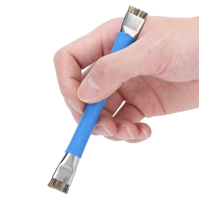 2Pcs Double Head Anti Static Brush For Phone Motherboard Cleaning NF9